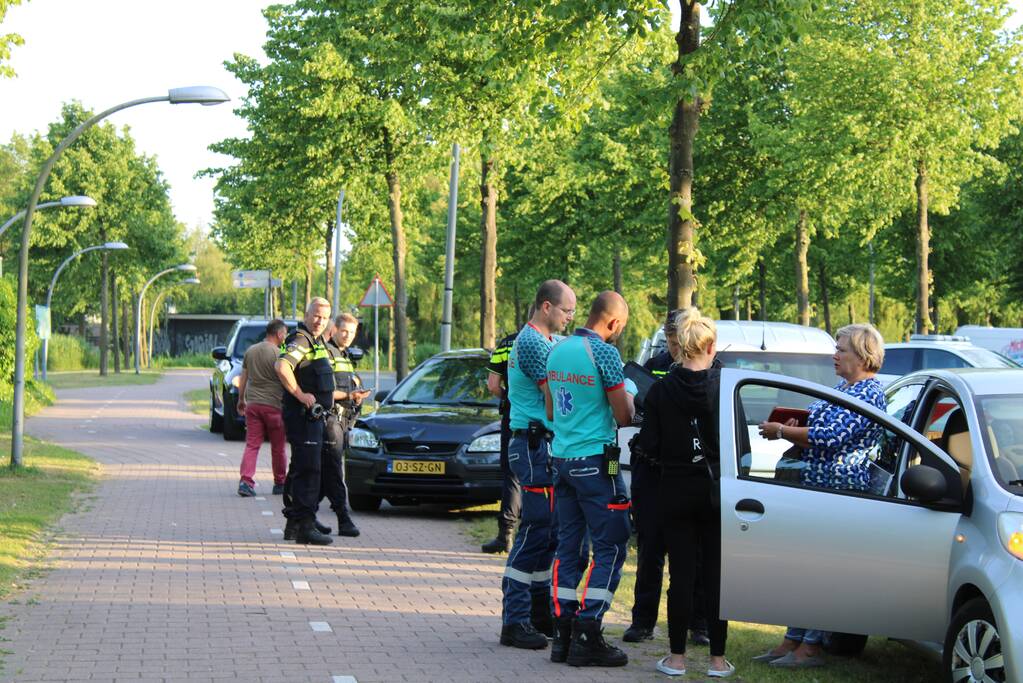 Gewonden bij aanrijding met drie auto's