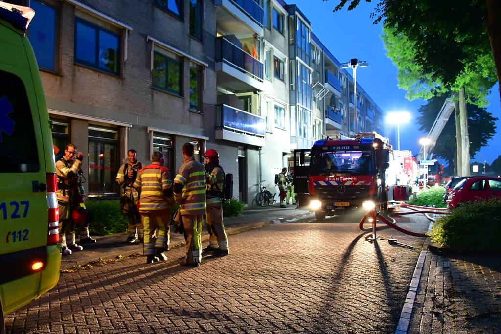 Verpleeghuis Coloriet de Hoven ontruimd door grote brand