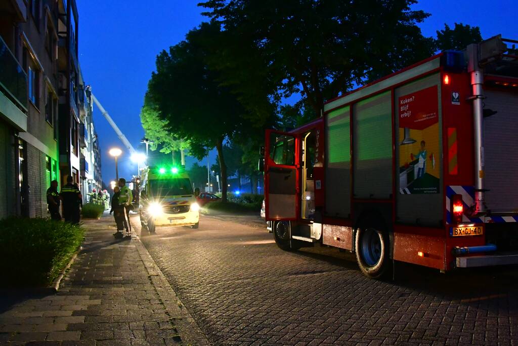 Verpleeghuis Coloriet de Hoven ontruimd door grote brand