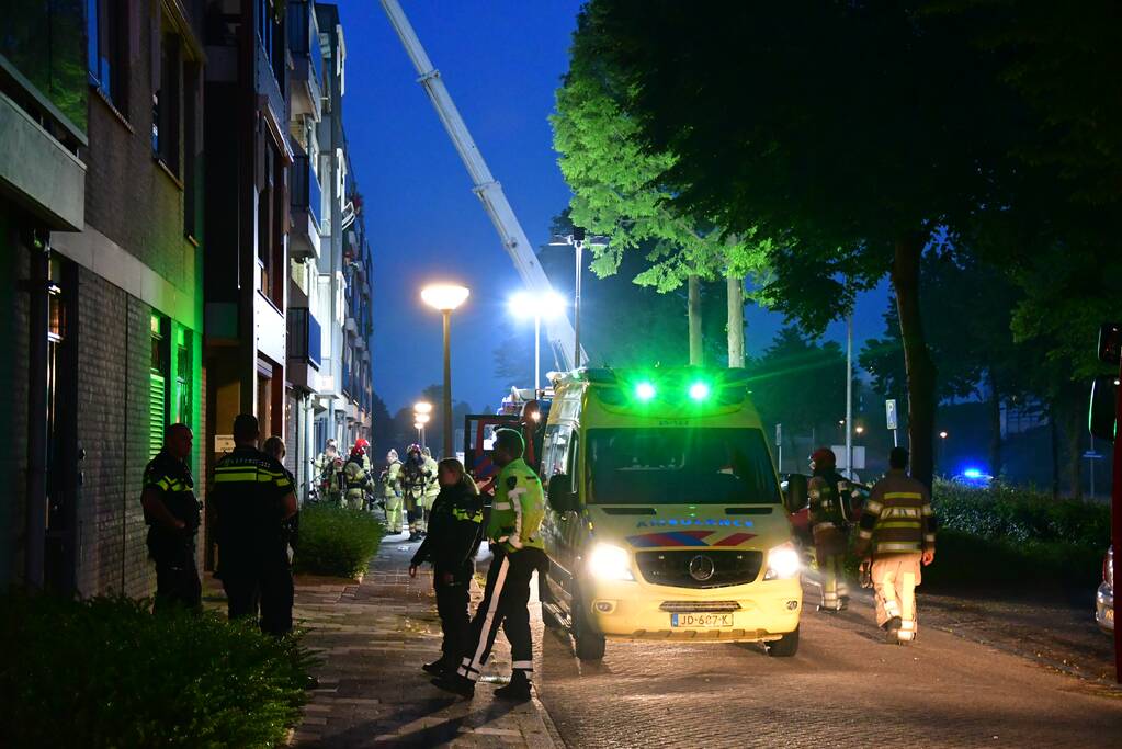 Verpleeghuis Coloriet de Hoven ontruimd door grote brand