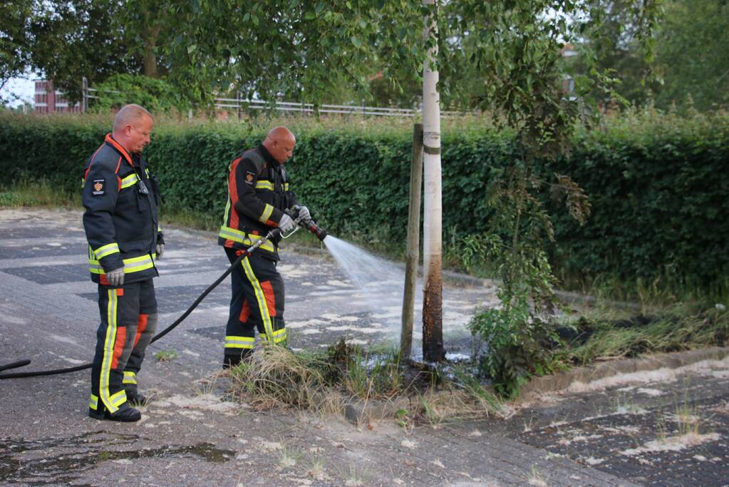 Daders brandstichting trakteren brandweer als excuus