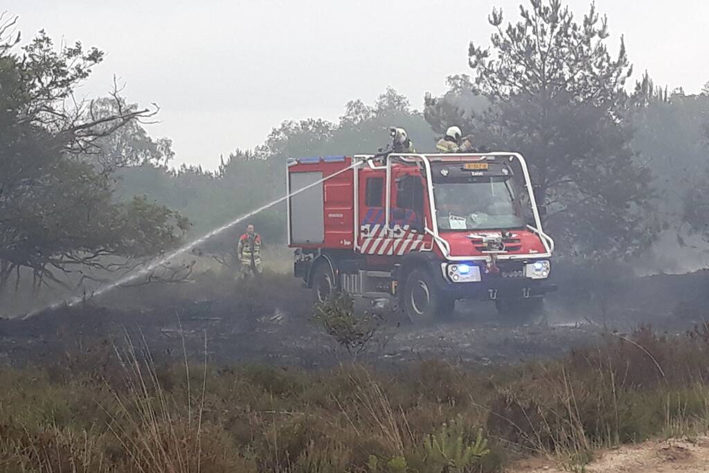 Opnieuw brand op militair oefenterrein Leusderheide