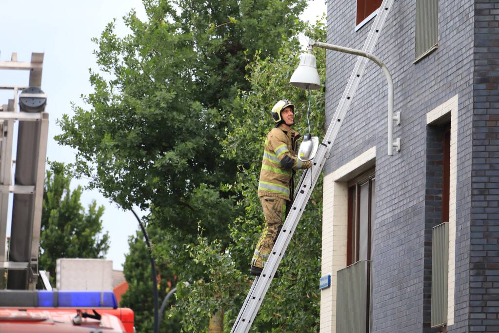 Straatverlichting zorgt voor gevaarlijke situatie