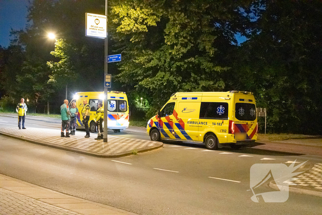 Motorrijder gewond bij eenzijdig ongeval