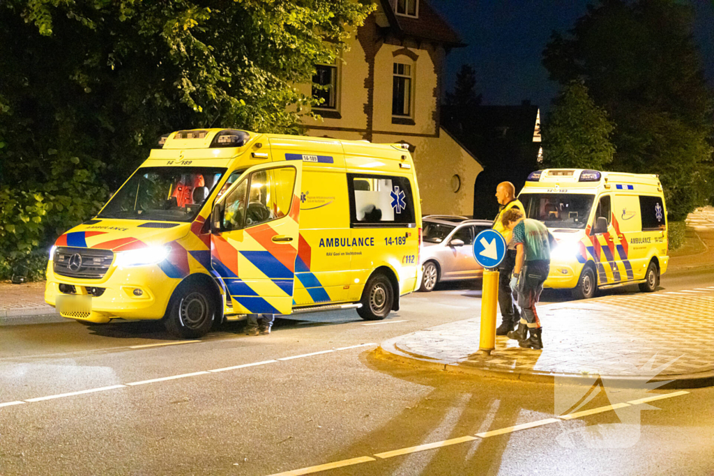 Motorrijder gewond bij eenzijdig ongeval