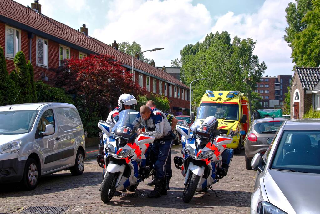 Traumahelikopter landt in Reinaldapark