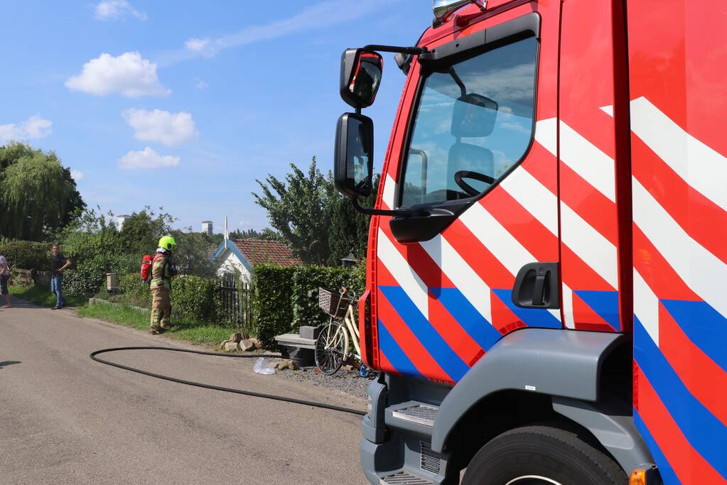 Gewonden bij brand in keuken van woning