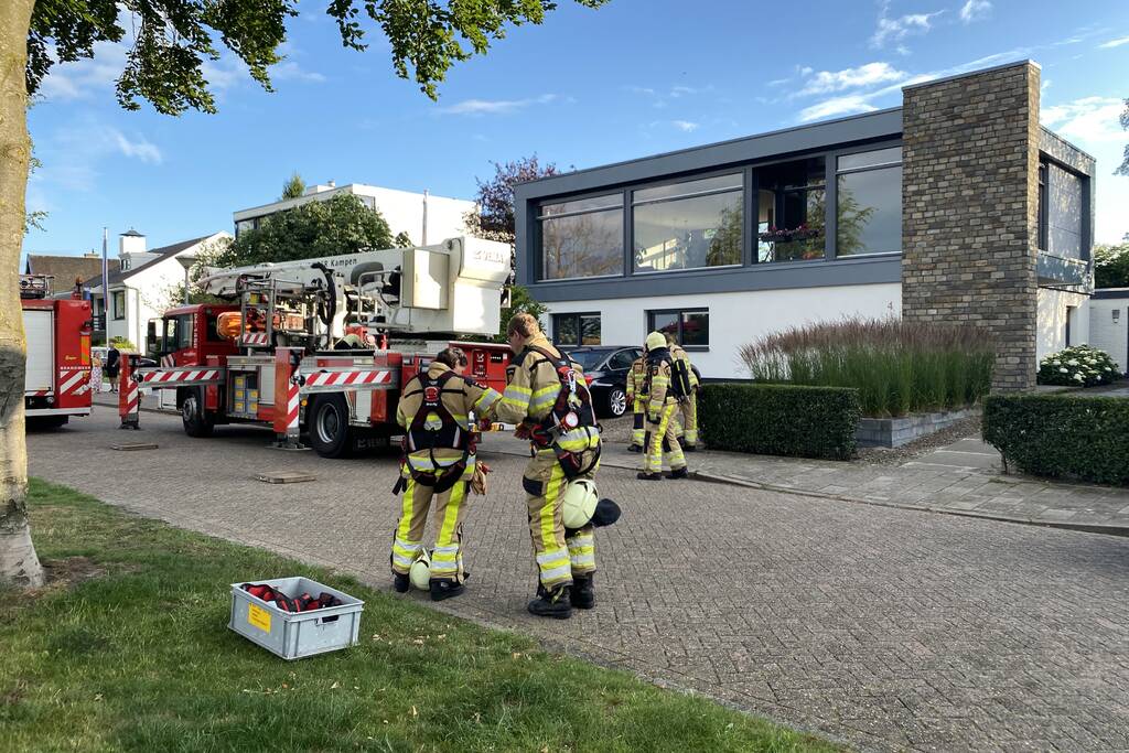 Klein brand in keuken