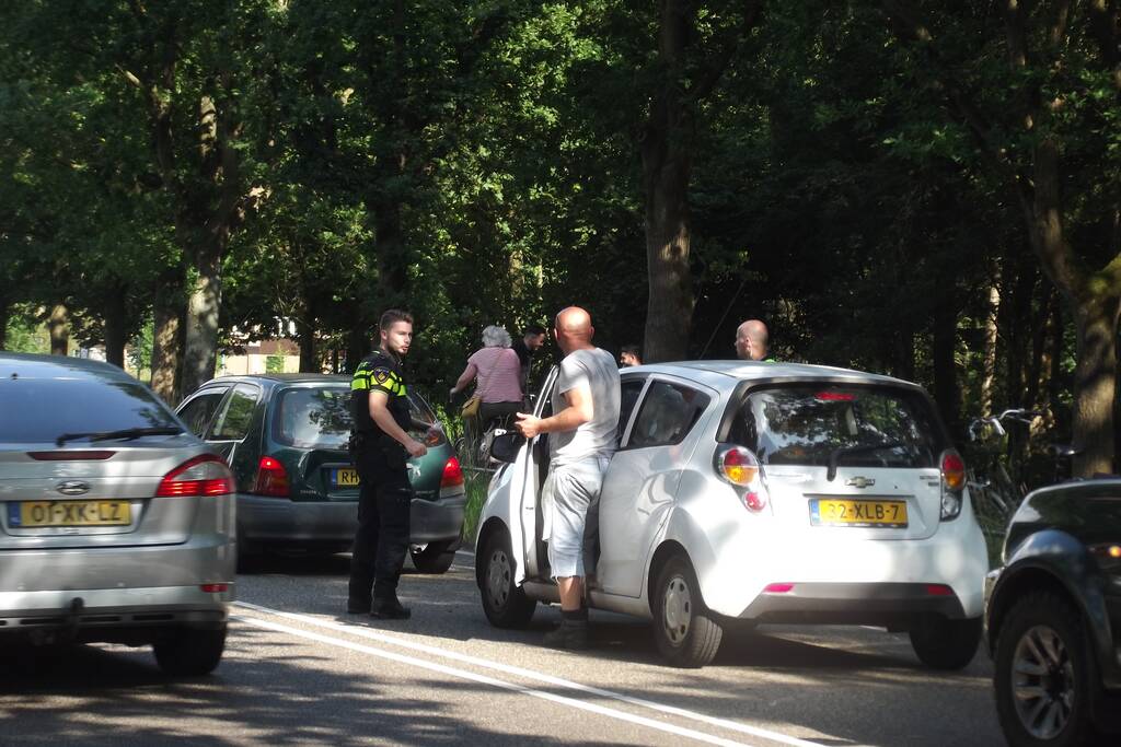 Schade bij kop-staartaanrijding