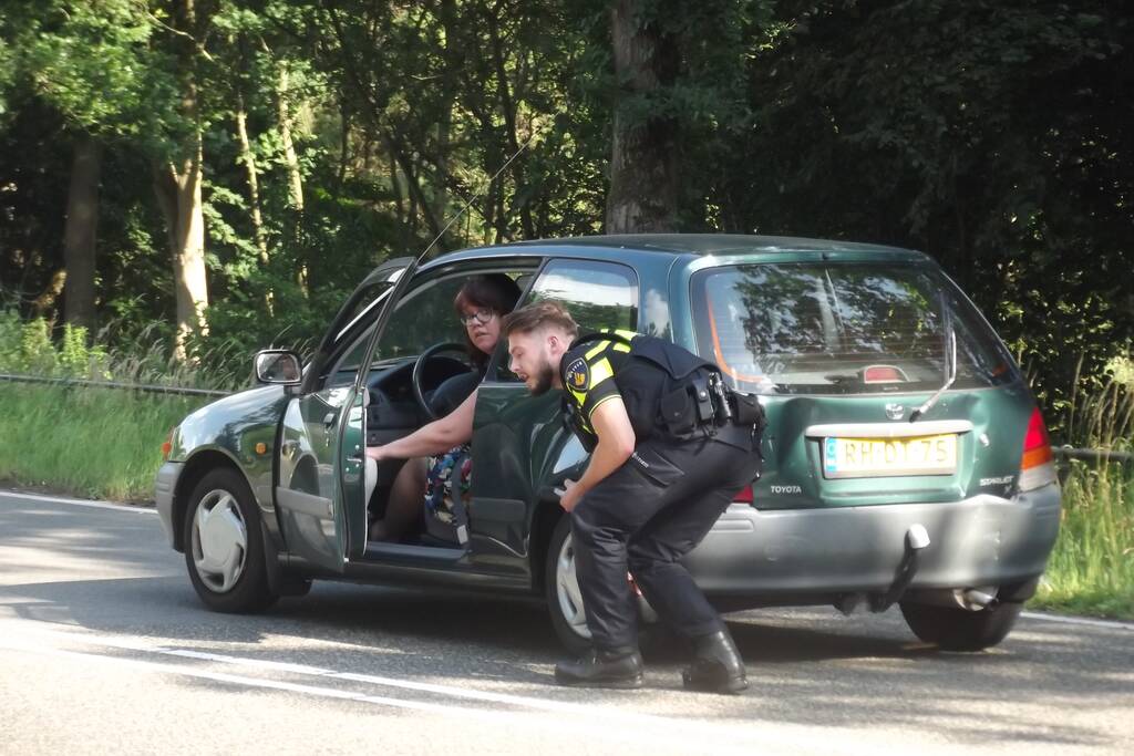 Schade bij kop-staartaanrijding