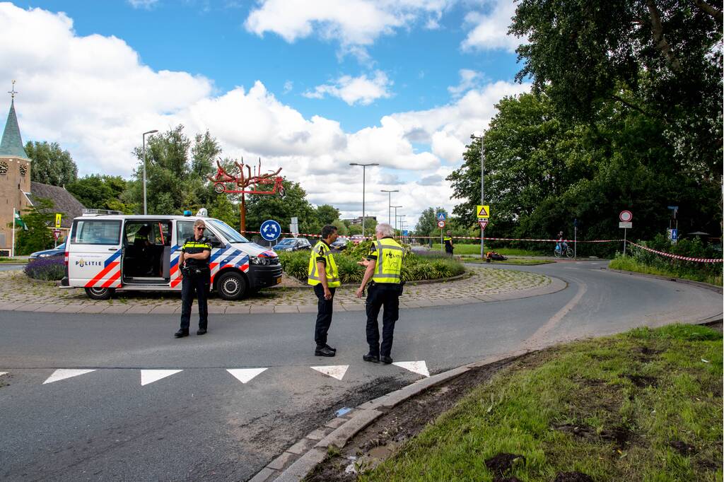 Motorrijder zwaargewond na eenzijdig ongeval