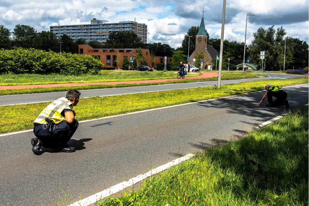 Motorrijder zwaargewond na eenzijdig ongeval