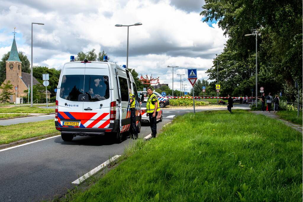 Motorrijder zwaargewond na eenzijdig ongeval