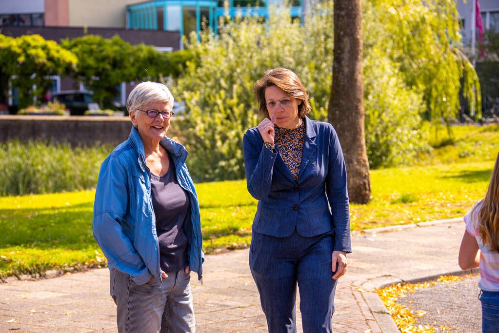 Geen bekeuring, maar bekleuring in het Soesterkwartier