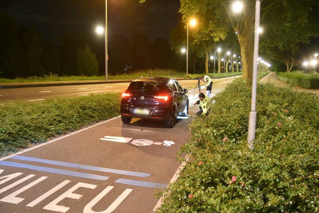 Wielrenner gewond na aanrijding met auto