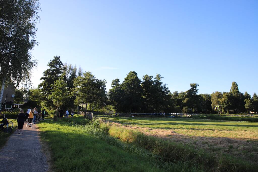 Man overleden na val in sloot Wollefoppenpark