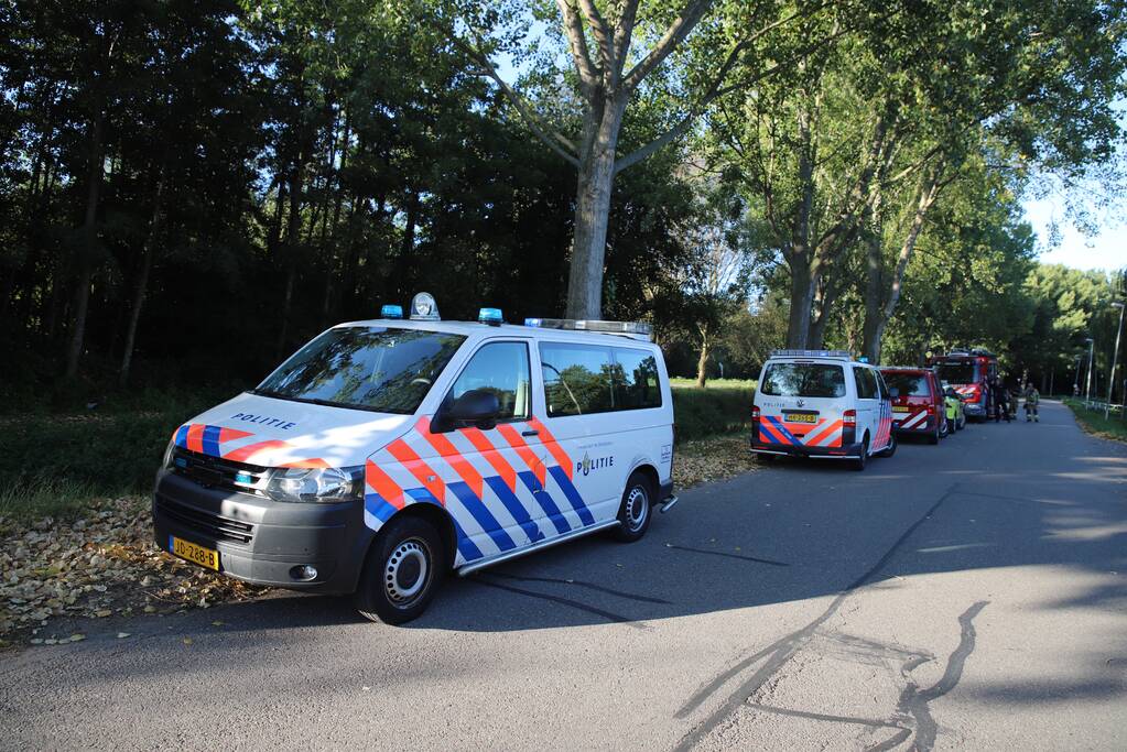 Man overleden na val in sloot Wollefoppenpark