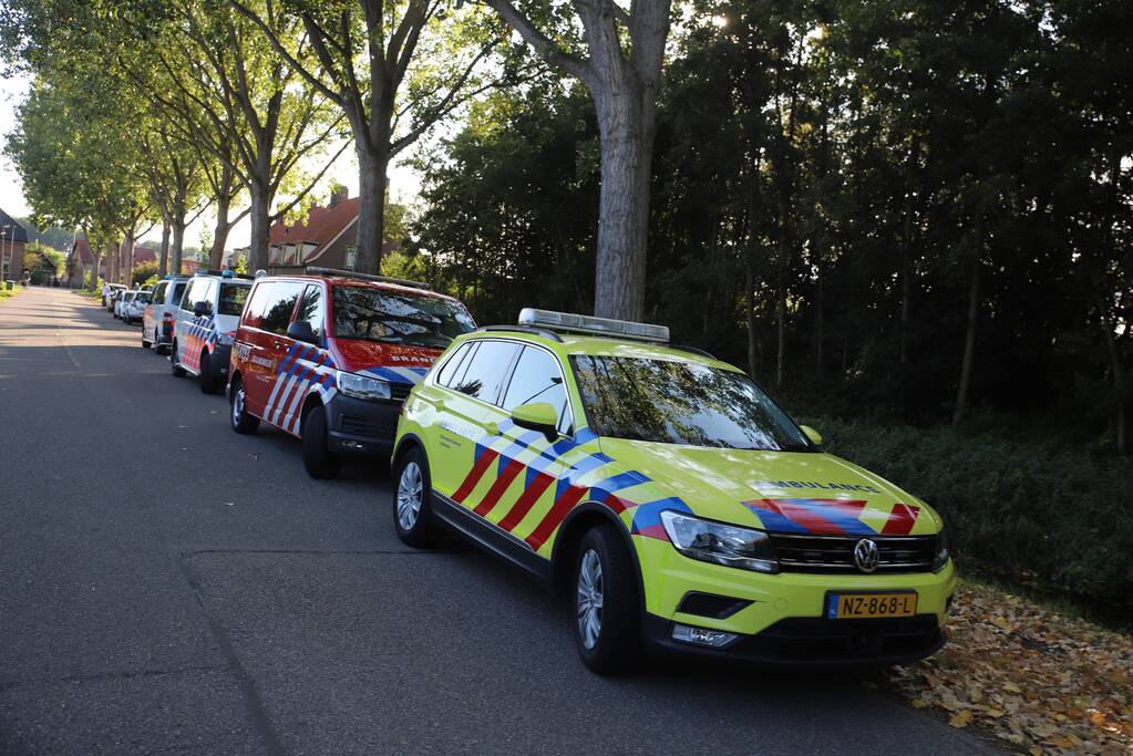 Man overleden na val in sloot Wollefoppenpark