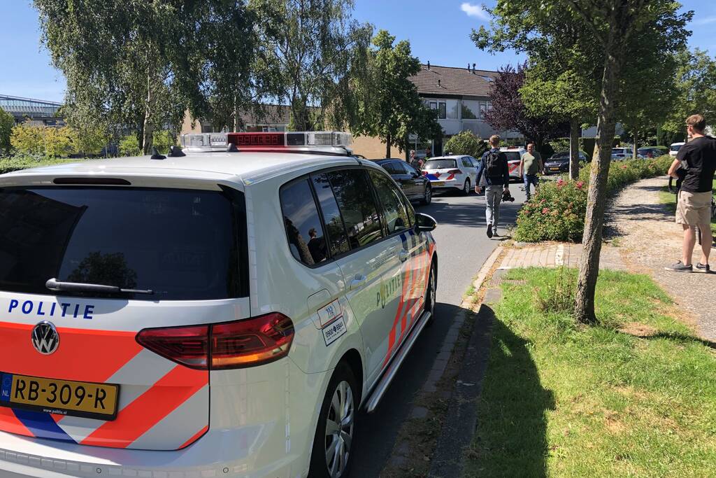 Persoon aangehouden in woning