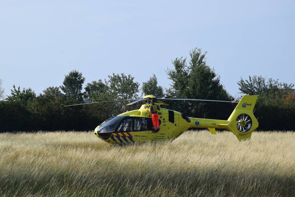 Traumahelikopter ingezet bij incident