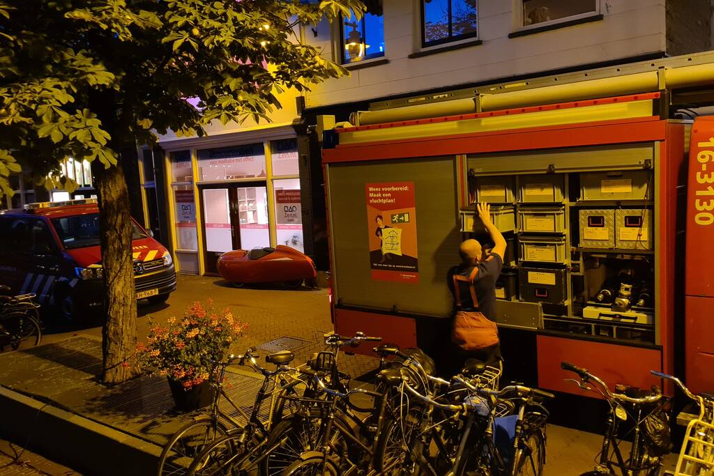 Gaslucht waargenomen op straat