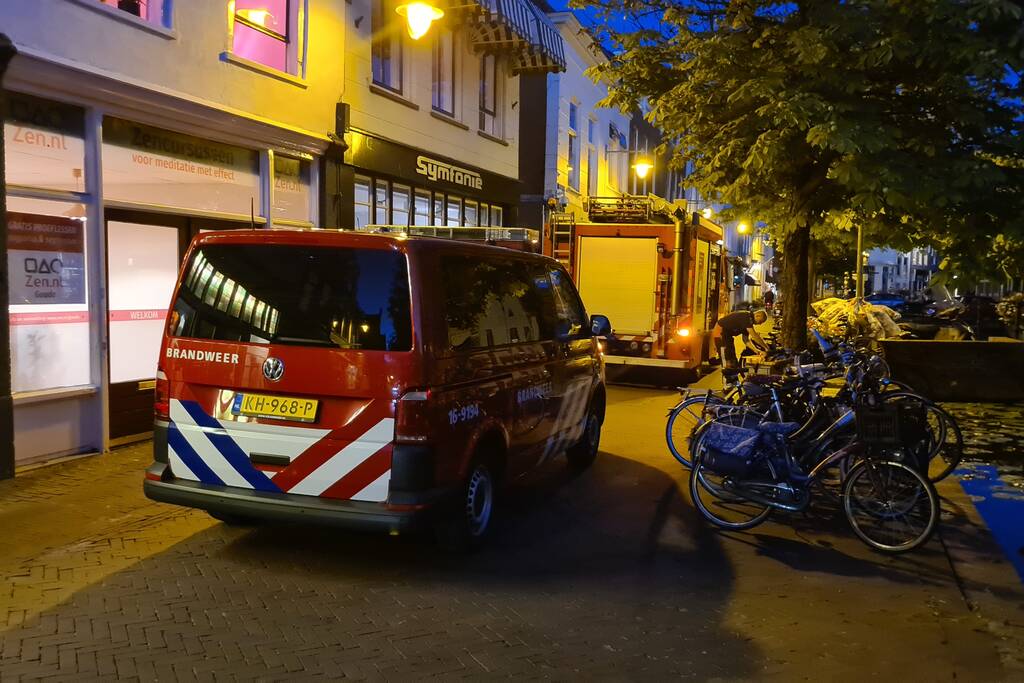 Gaslucht waargenomen op straat