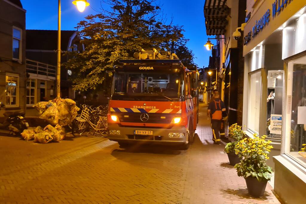 Gaslucht waargenomen op straat