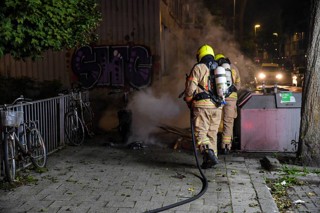 Ongeregeldheden in Rotterdamse wijk Feijenoord