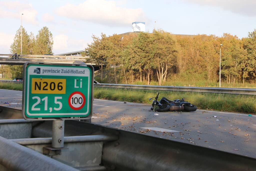 Motorrijder zwaargewond na ongeval