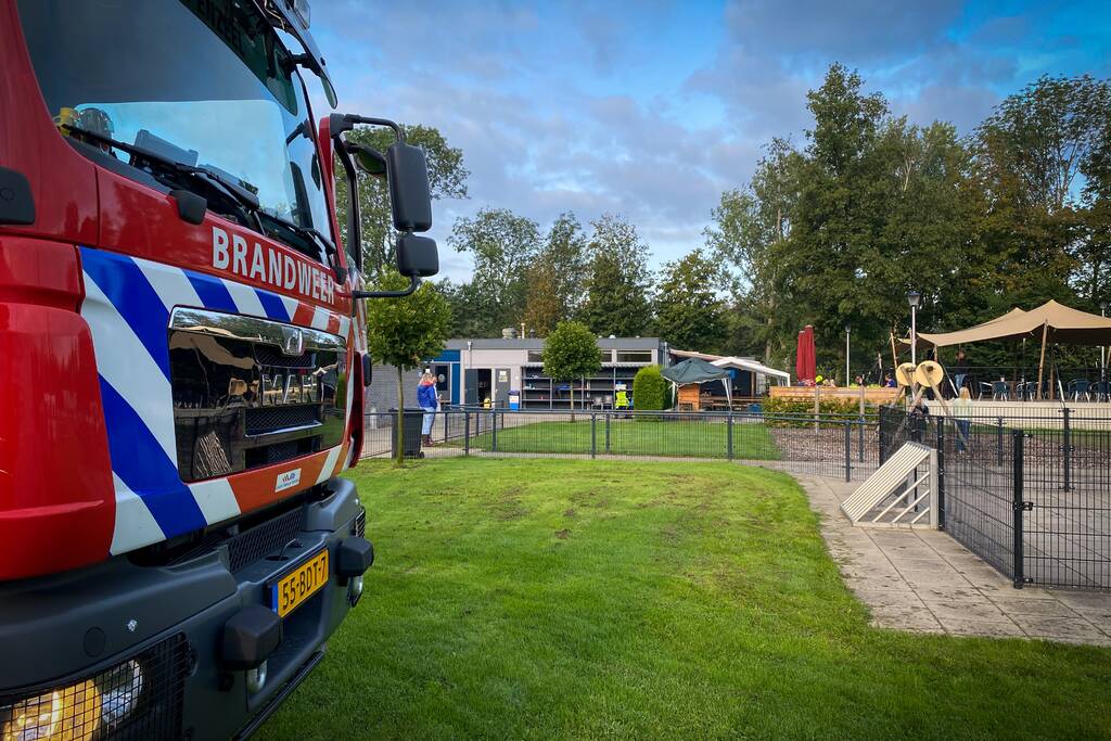 Brand in kantine voetbalclub Scherpenzeel