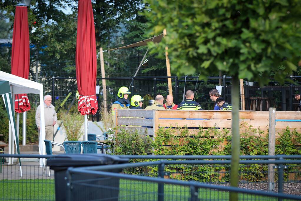 Brand in kantine voetbalclub Scherpenzeel