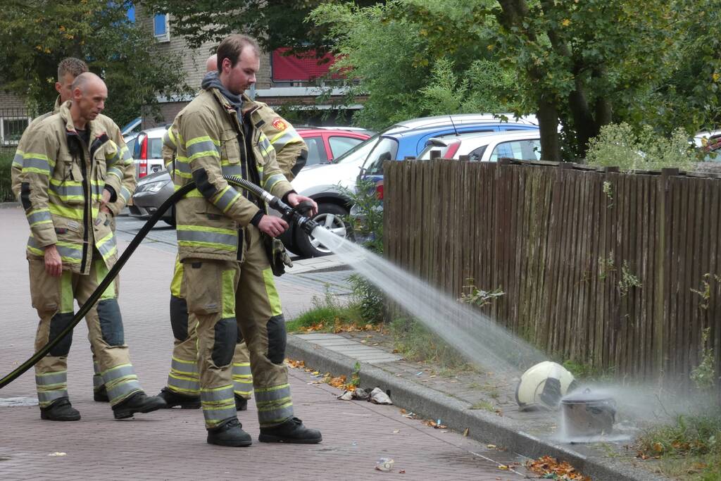 Woning vol rook na vlam in de pan