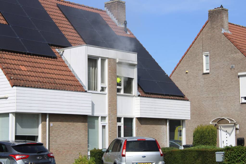 Rookontwikkeling bij brand in woning