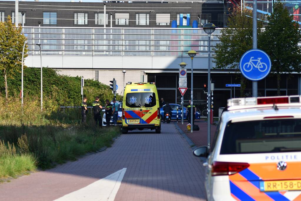 Gewonde man op straat aangetroffen