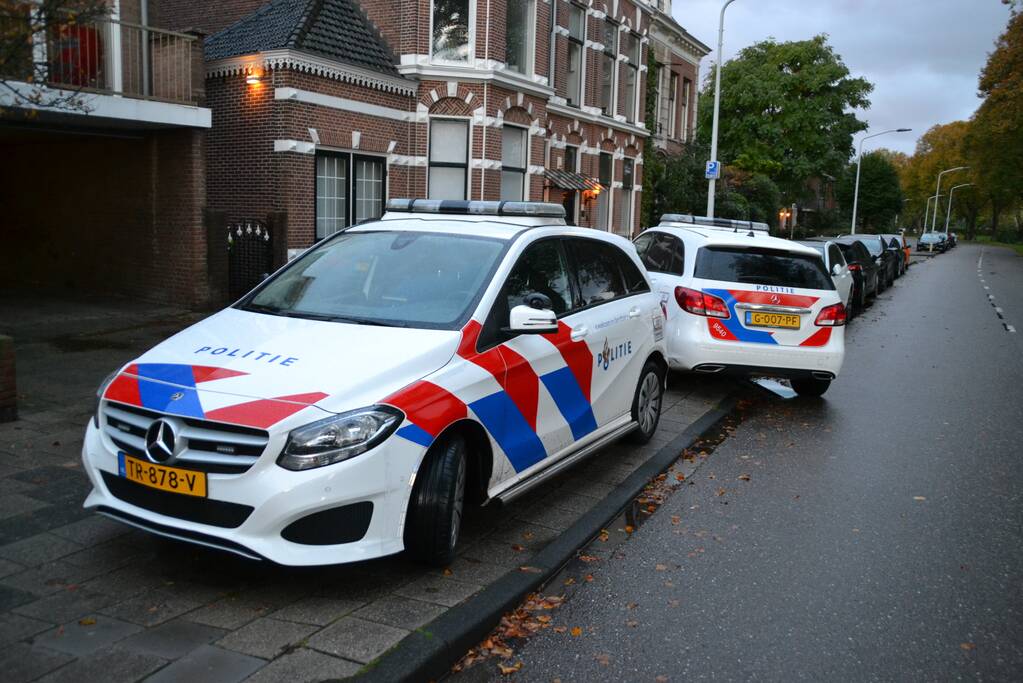 Bewoonster schrikt wakker van inbreker