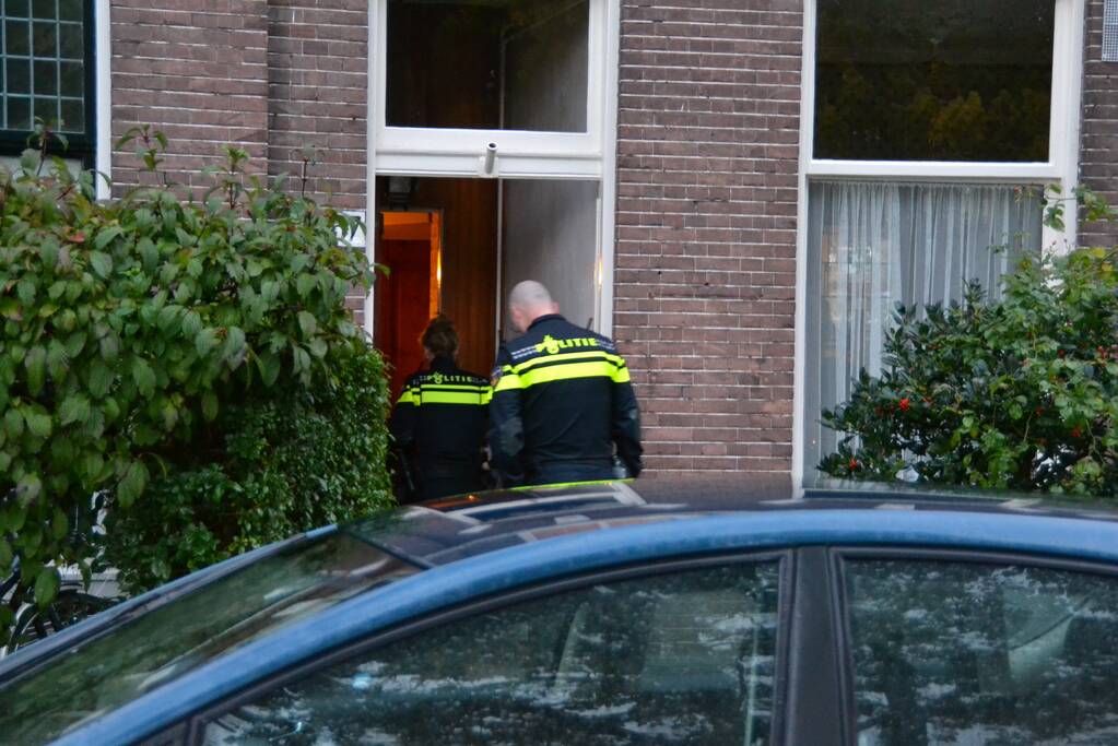 Bewoonster schrikt wakker van inbreker