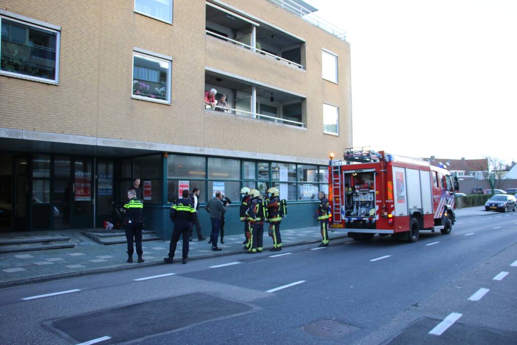 Gasleiding geraakt tijdens boorwerkzaamheden bij Showtime Gym