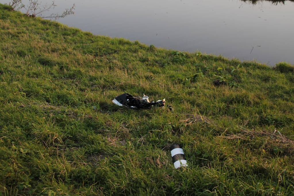 Ravage na botsing tussen twee voertuigen