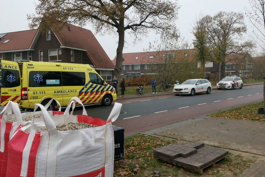 Een gewonde bij kop-staart aanrijding