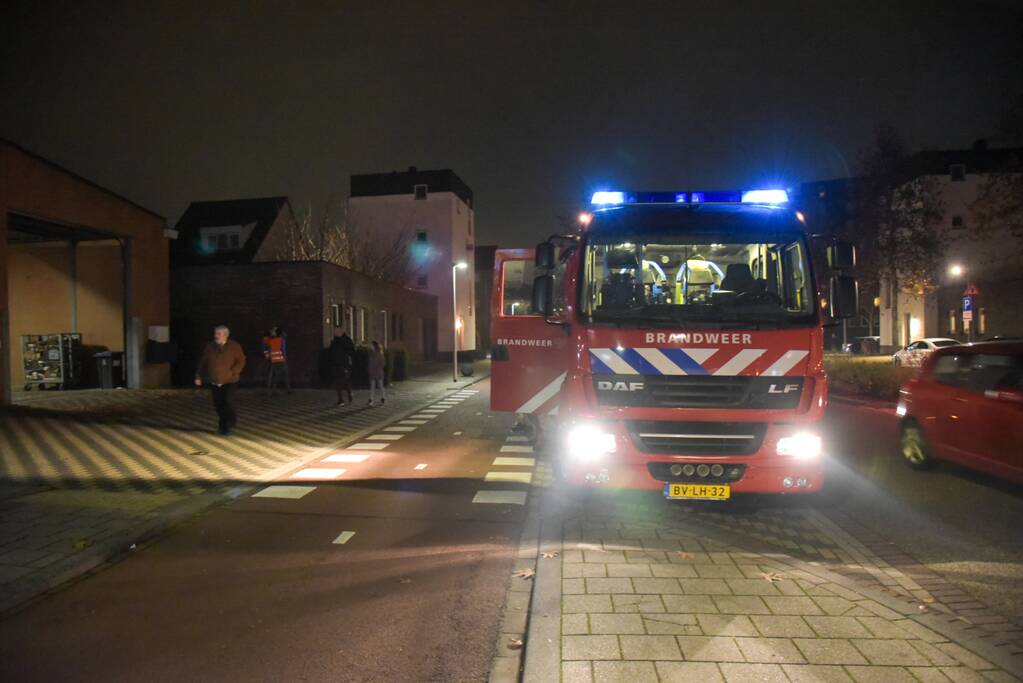 Brandlucht in Albert Heijn blijk houtkachel