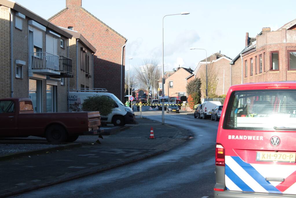 Meerdere woningen ontruimd na gaslucht in leegstaande woning