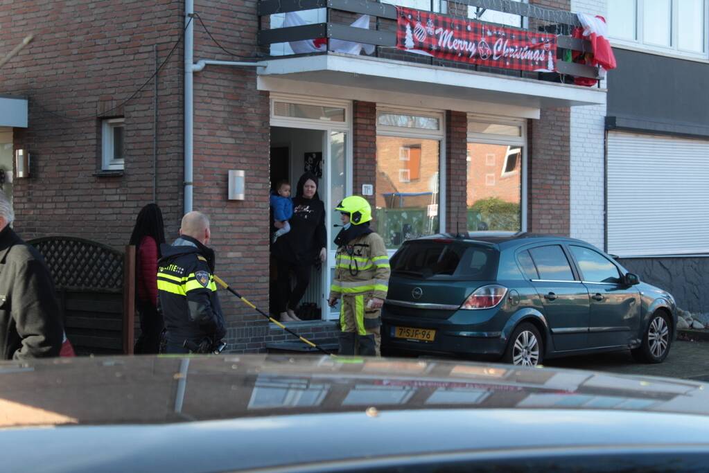 Meerdere woningen ontruimd na gaslucht in leegstaande woning