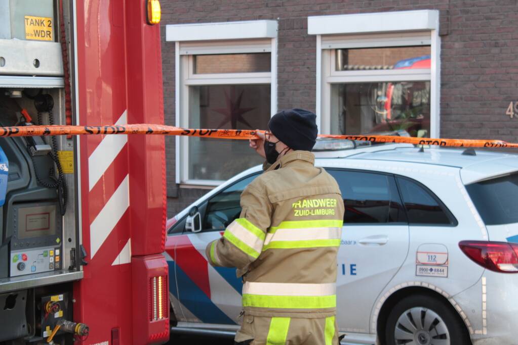 Meerdere woningen ontruimd na gaslucht in leegstaande woning