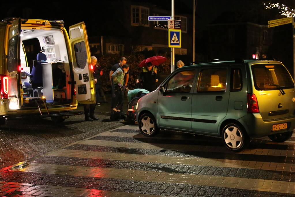 Voetganger gewond bij aanrijding op oversteekplaats