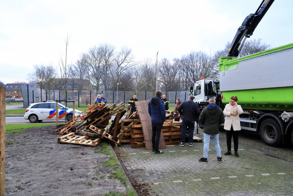 Handhaving en ROVA willen houtenpallets verwijderen