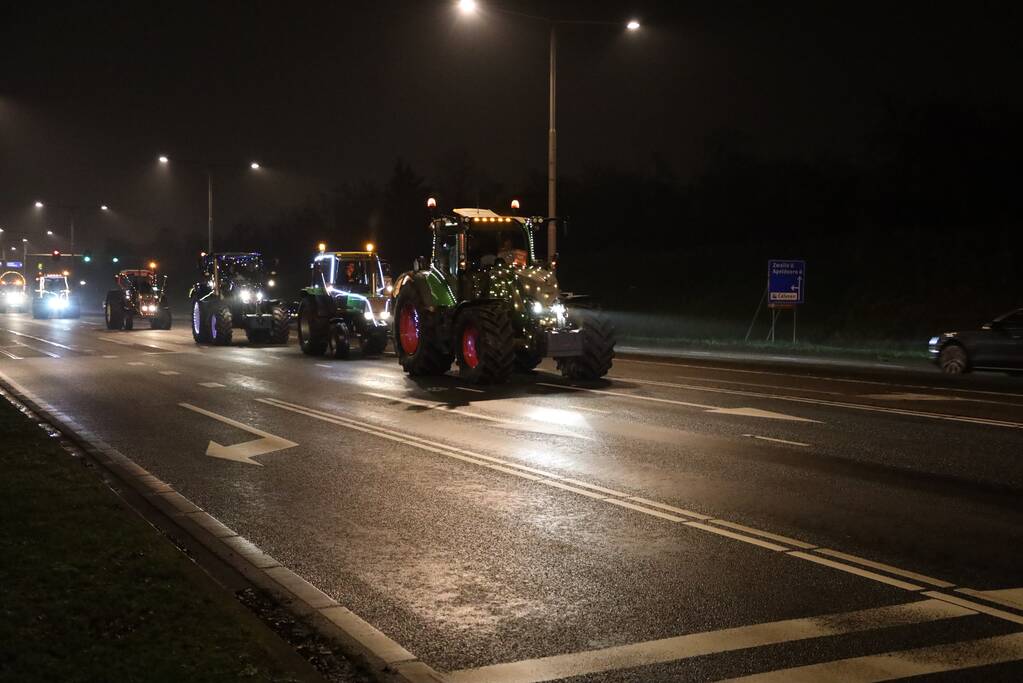 Boeren brengen groet bij zorginstellingen