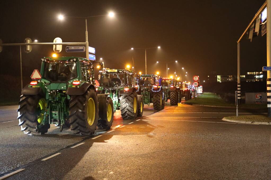 Boeren brengen groet bij zorginstellingen