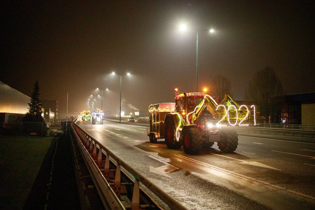 Boeren brengen groet bij zorginstellingen