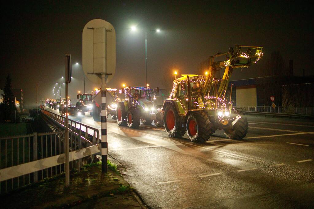 Boeren brengen groet bij zorginstellingen