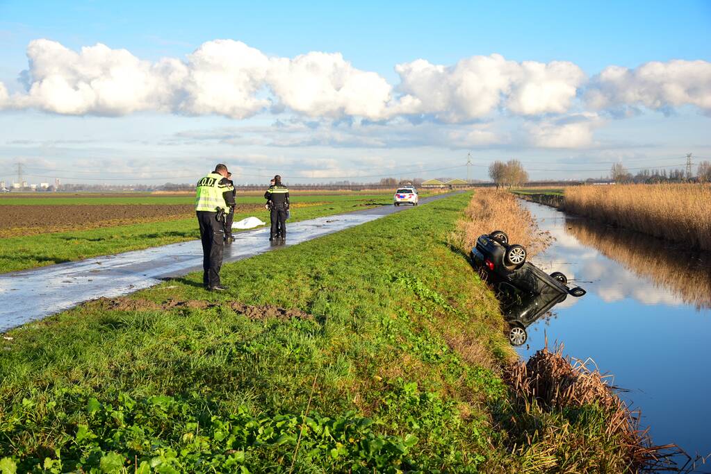 Auto te water geraakt, inzittenden overleden